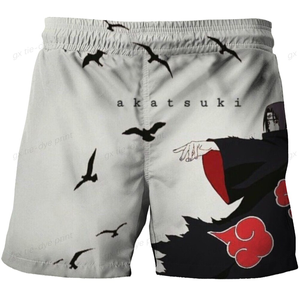 2023 Boys Bathing Suit Shorts Children s Swimming Trunks Summer Shorts Cartoon Naruto Cartoon Children s 3 - Anime Swim Trunks