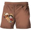 2023 Boys Bathing Suit Shorts Children s Swimming Trunks Summer Shorts Cartoon One Piece Luffy Children 2 - Anime Swim Trunks
