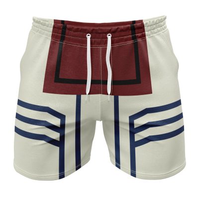 Akaza DS Template Gym Short FRONT Mockup - Anime Swim Trunks
