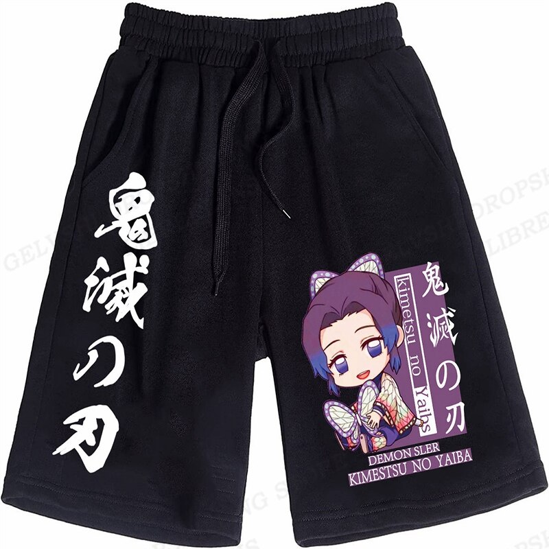 Anime Demon Slayer Shorts 3d Surfing Board Short Kids Beach Shorts Men Swimming Trunks Kamado Tanjirou 6 - Anime Swim Trunks
