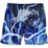 Demon Slayer Short Pants Men 3D Print Anime Kimetsu No Yaiba Board Shorts Casual Hawaii Beach 23 - Anime Swim Trunks