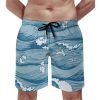 Giyu Tomioka Pattern Board Shorts Anime Cosplay Demon Slayer Kimetsu No Yaiba Men Pattern Board Short 1 - Anime Swim Trunks