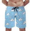 Giyu Tomioka Pattern Board Shorts Anime Cosplay Demon Slayer Kimetsu No Yaiba Men Pattern Board Short 2 - Anime Swim Trunks