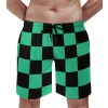 Giyu Tomioka Pattern Board Shorts Anime Cosplay Demon Slayer Kimetsu No Yaiba Men Pattern Board Short 8 - Anime Swim Trunks