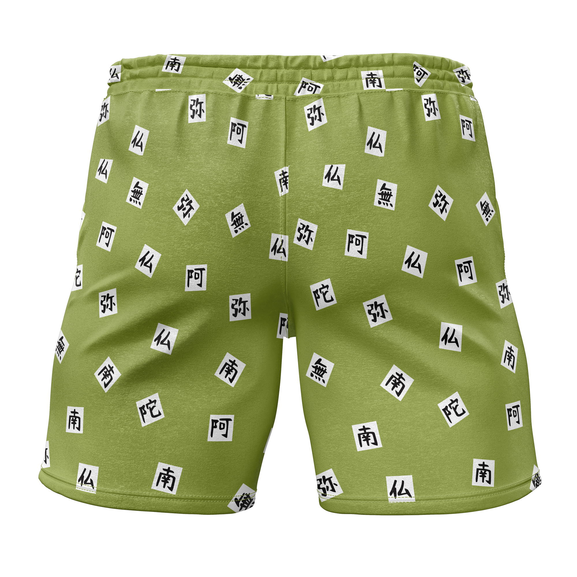 Gym Short back 5 2 - Anime Swim Trunks