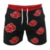 Gym Short front - Anime Swim Trunks