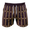 Gym Short front 14 2 - Anime Swim Trunks