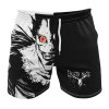 Gym Short front 18 - Anime Swim Trunks