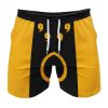 Gym Short front 3 2 - Anime Swim Trunks