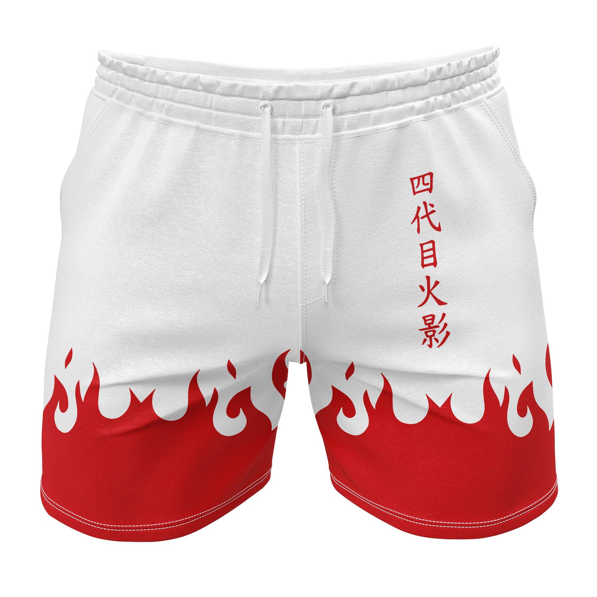 Gym Short front 30 - Anime Swim Trunks