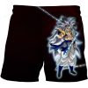 NARUTO Harajuku Style Shorts With Hood 2023 Kakashi Naruto Swimming Shorts Running Tank Top Men Cartoon - Anime Swim Trunks
