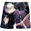 New Anime Jujutsu Kaisen 3D Printed Swimming Shorts Men Summer Beachwear Loose Swim Trunks Kpop Swimsuits 11 - Anime Swim Trunks