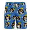 Trippy Hippie Trip Brook One Piece Hawaiian Shorts FRONT Mockup Knot - Anime Swim Trunks