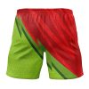 Yoshi SMB Gym Short BACK Mockup - Anime Swim Trunks