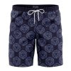 circle Hawaiian Swim Trunks Board Shorts Knot - Anime Swim Trunks