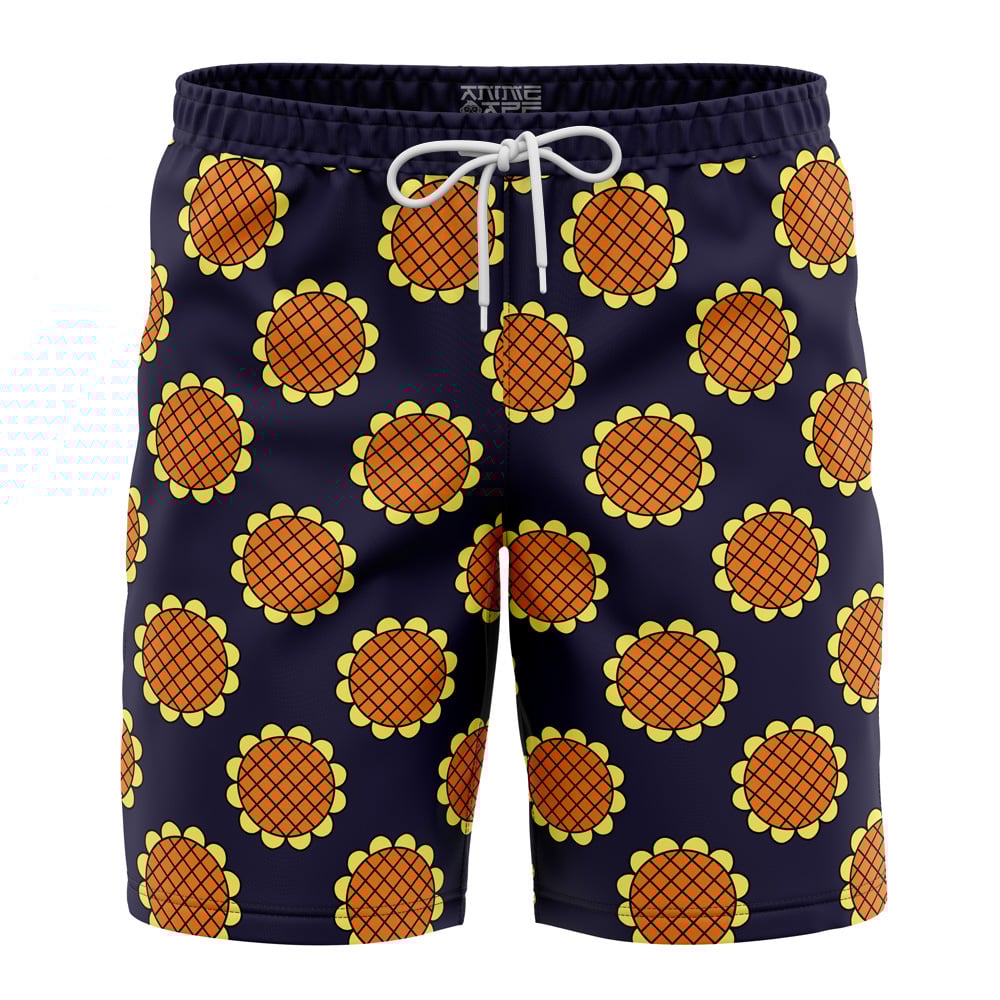 luffydressrosa Hawaiian Swim Trunks Board Shorts Knot - Anime Swim Trunks