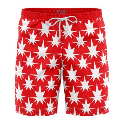 marley Hawaiian Swim Trunks Board Shorts Knot - Anime Swim Trunks