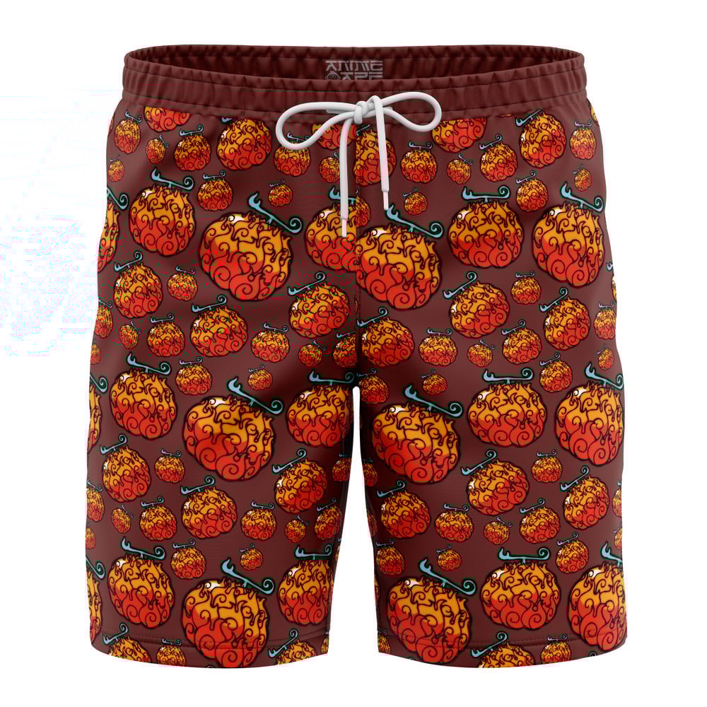 meramera Hawaiian Swim Trunks Board Shorts Knot - Anime Swim Trunks