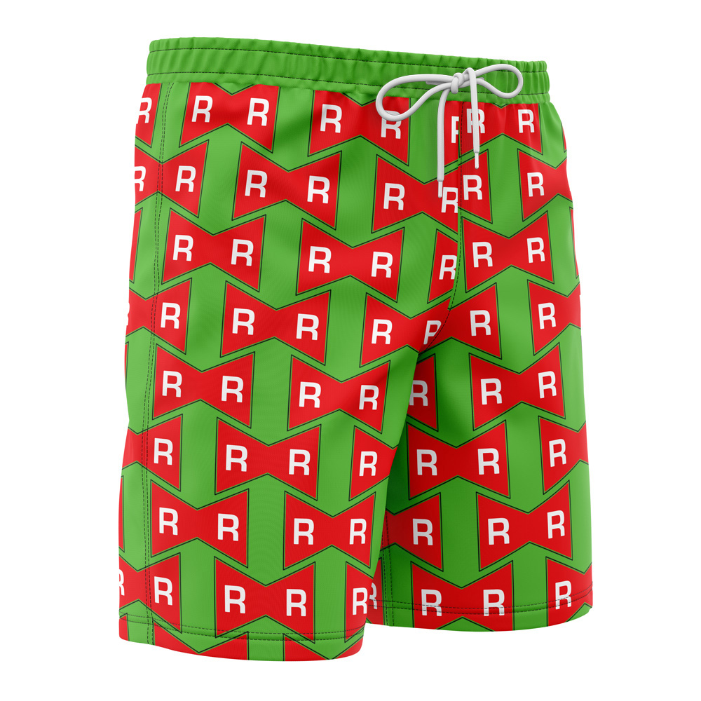 redribbon Hawaiian Swim Trunks Board Shorts side Knot - Anime Swim Trunks