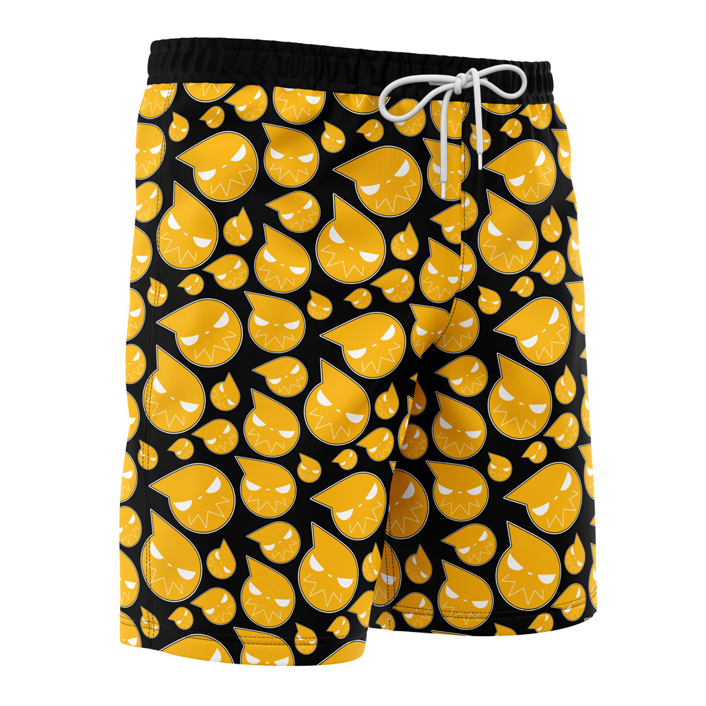 soul Hawaiian Swim Trunks Board Shorts side Knot - Anime Swim Trunks