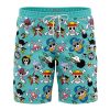 strawhats Hawaiian Swim Trunks Board Shorts Knot - Anime Swim Trunks
