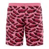 sukuna Hawaiian Swim Trunks Board Shorts back - Anime Swim Trunks
