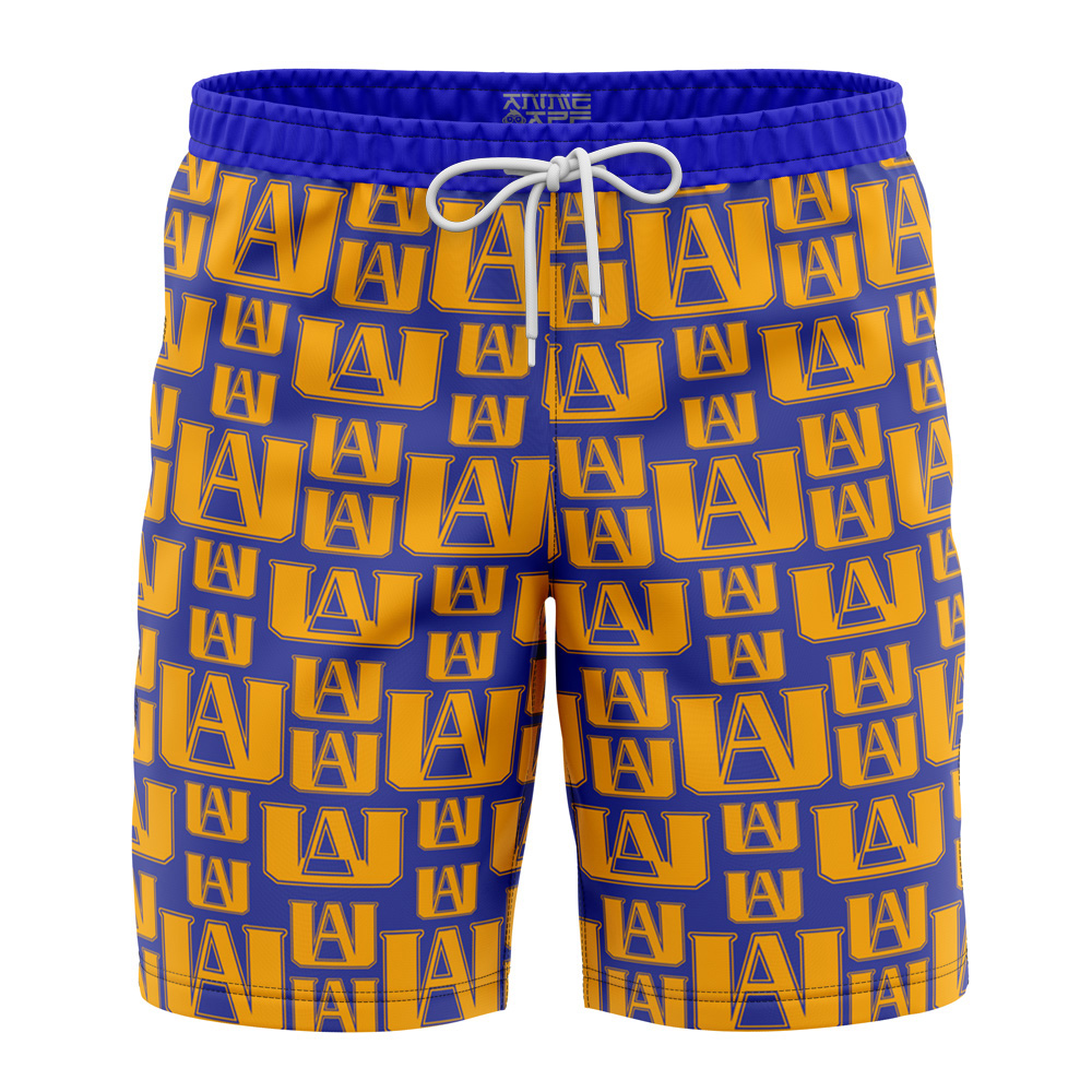 ua Hawaiian Swim Trunks Board Shorts Knot - Anime Swim Trunks