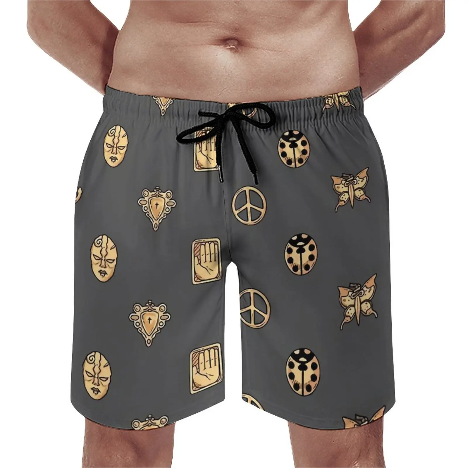 S4bbc9f7e55924a0e893826208ef735d4G - Anime Swim Trunks